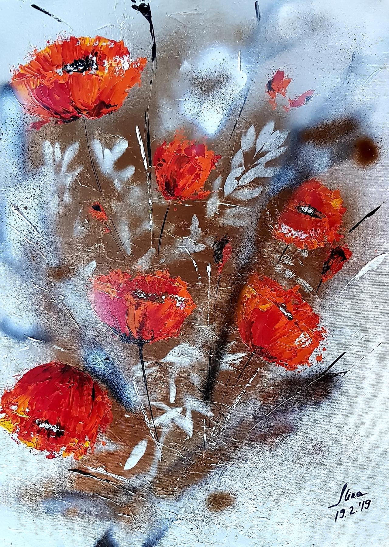 ArteDiAlina.com painting: this spring Will be better